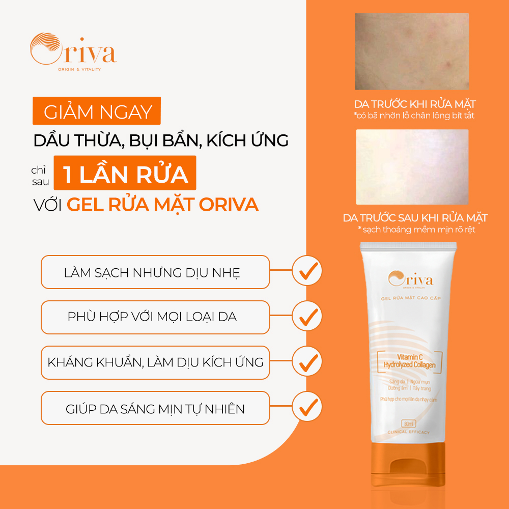 gel rửa mặt