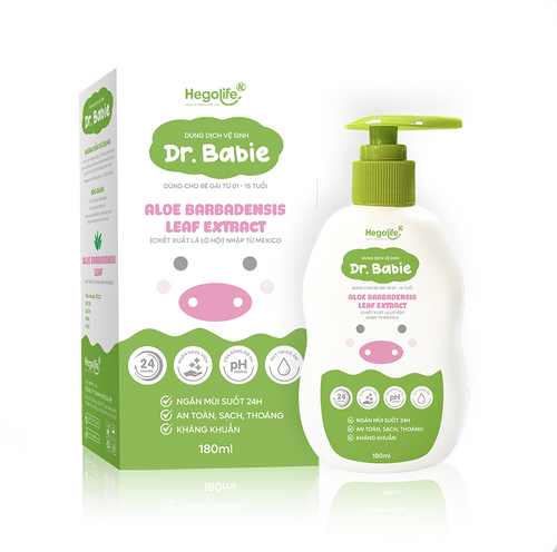 Dung Dịch Vệ Sinh bé gái Dr. Babie