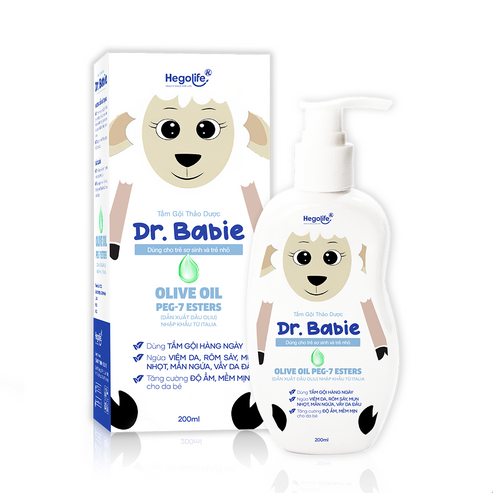 Tắm gội thảo dược Dr. Babie