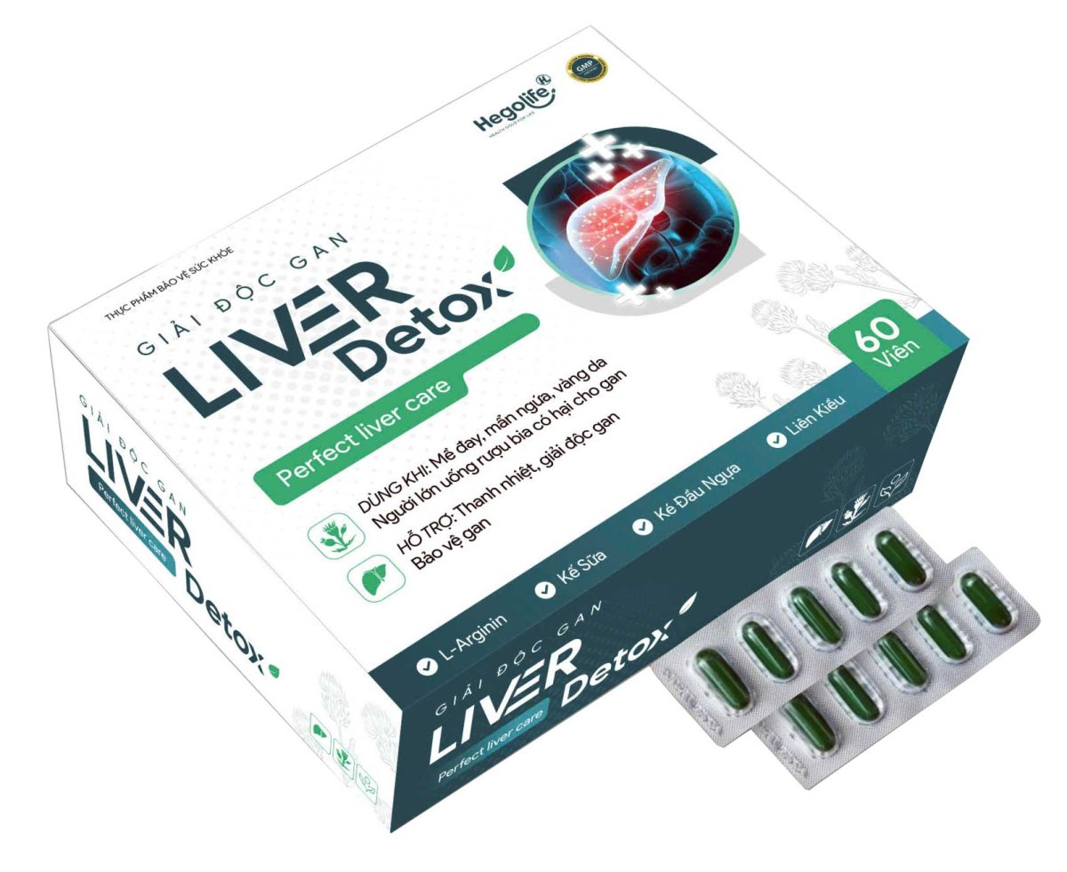 Giải độc gan LIVER DETOX
